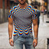 3D Graphic Printed Short Sleeve Shirts  Kaleidoscope